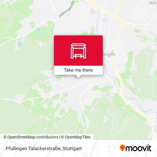 Pfullingen Talackerstraße map
