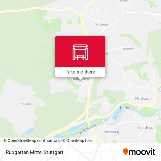 Карта Rübgarten Mitte