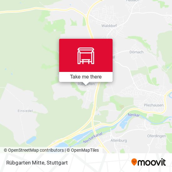 Карта Rübgarten Mitte