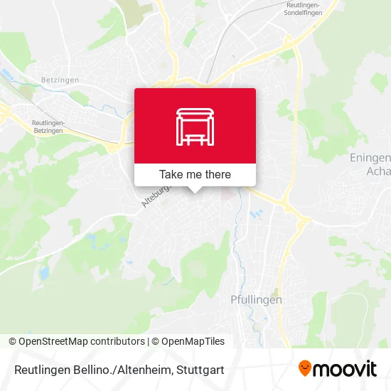 Карта Reutlingen Bellino./Altenheim