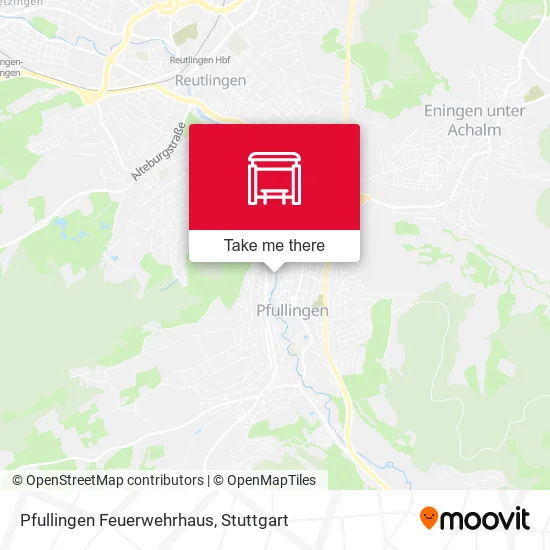 Карта Pfullingen Feuerwehrhaus