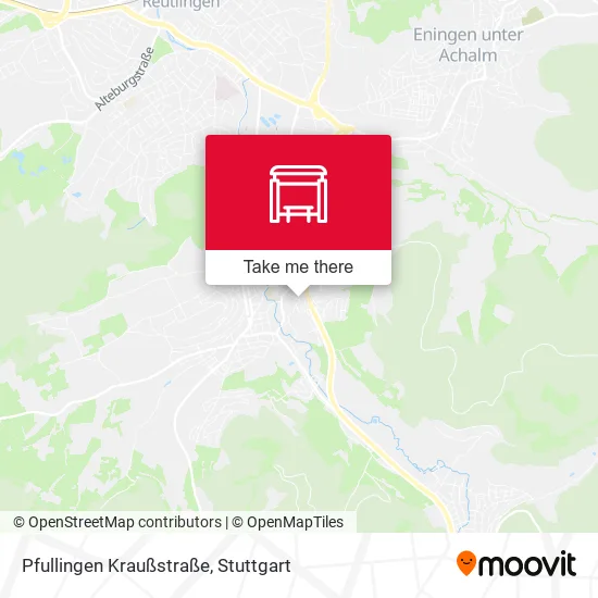 Карта Pfullingen Kraußstraße