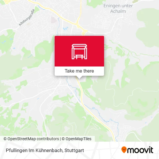 Карта Pfullingen Im Kühnenbach