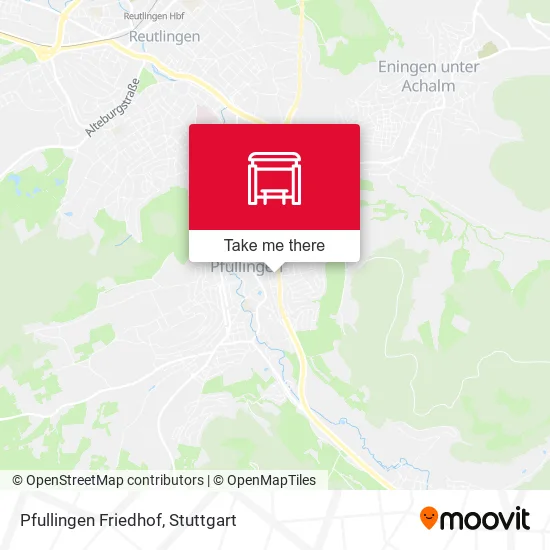 Карта Pfullingen Friedhof