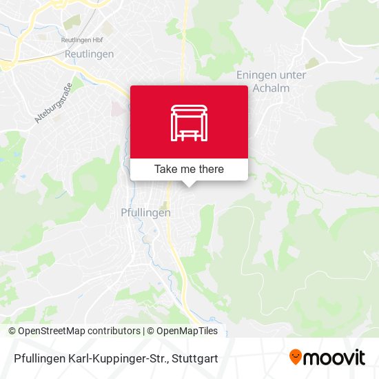 Карта Pfullingen Karl-Kuppinger-Str.