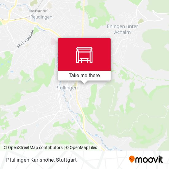 Pfullingen Karlshöhe map