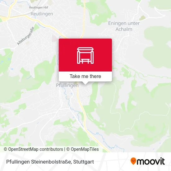 Карта Pfullingen Steinenbolstraße