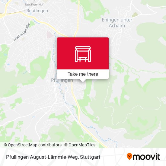 Pfullingen August-Lämmle-Weg map