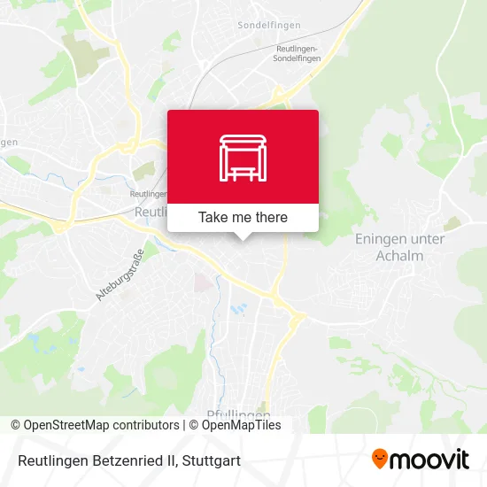 Карта Reutlingen Betzenried II