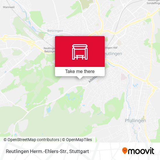 Reutlingen Herm.-Ehlers-Str. map