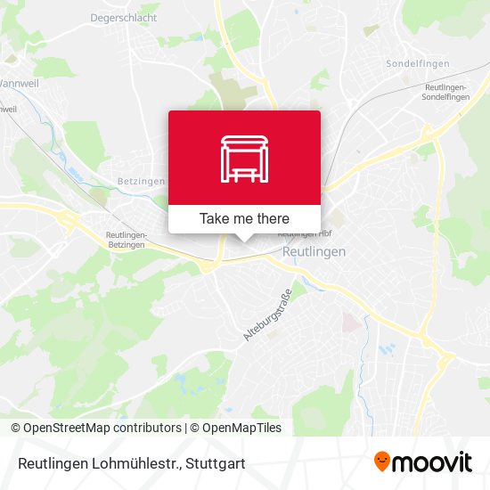 Reutlingen Lohmühlestr. map