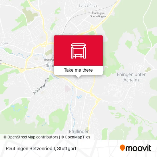 Карта Reutlingen Betzenried I