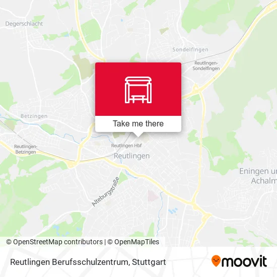 Карта Reutlingen Berufsschulzentrum
