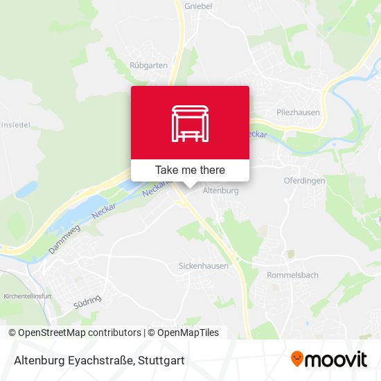 Altenburg Eyachstraße map