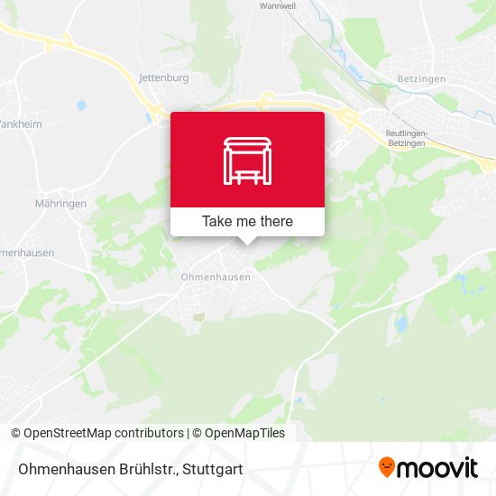 Ohmenhausen Brühlstr. map