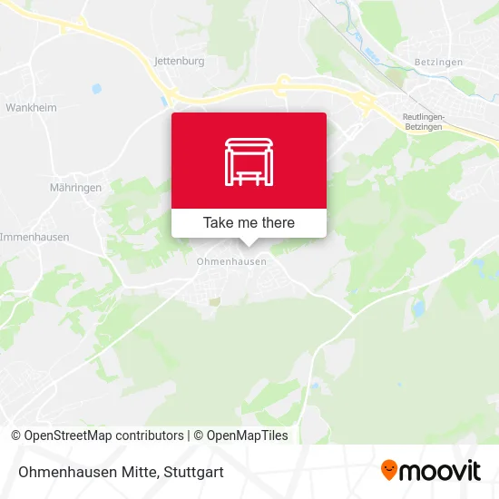 Карта Ohmenhausen Mitte