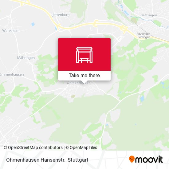 Ohmenhausen Hansenstr. map