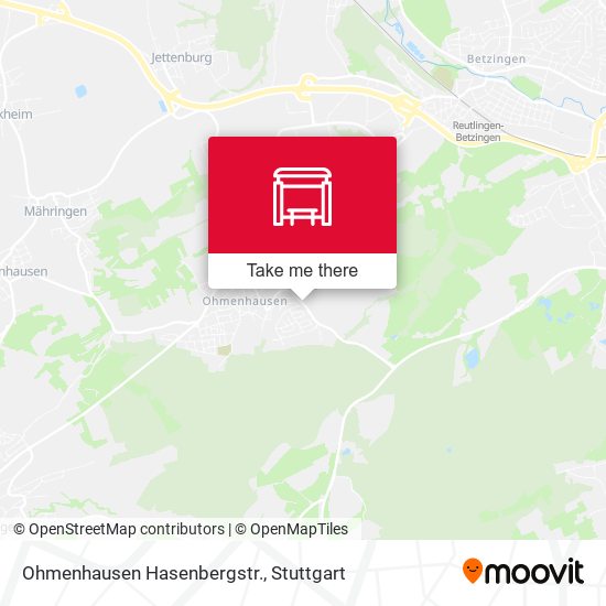Ohmenhausen Hasenbergstr. map