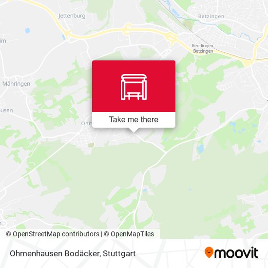 Ohmenhausen Bodäcker map