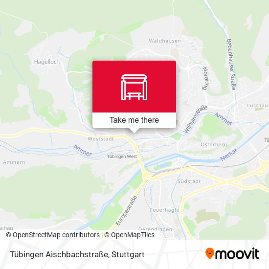 Tübingen Aischbachstraße map