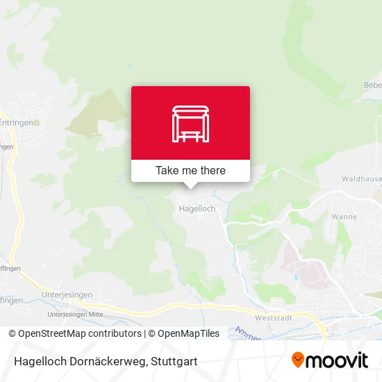 Карта Hagelloch Dornäckerweg