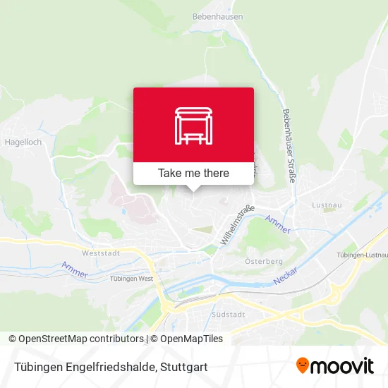 Карта Tübingen Engelfriedshalde