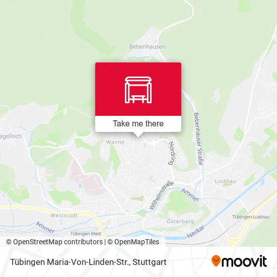 Карта Tübingen Maria-Von-Linden-Str.