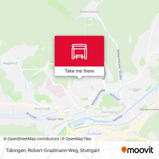 Карта Tübingen, Robert-Gradmann-Weg