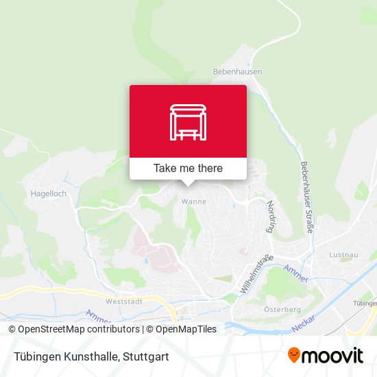 Tübingen Kunsthalle map