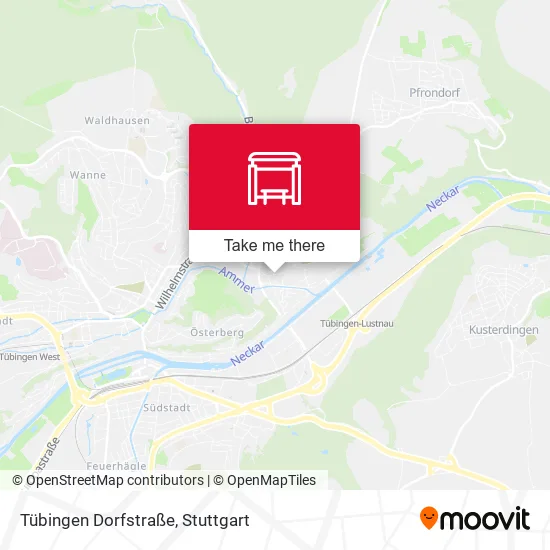 Карта Tübingen Dorfstraße
