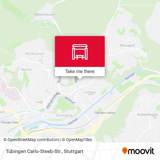 Карта Tübingen Carlo-Steeb-Str.