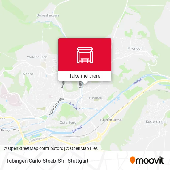 Карта Tübingen Carlo-Steeb-Str.