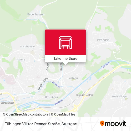 Карта Tübingen Viktor-Renner-Straße