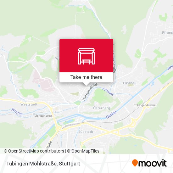 Tübingen Mohlstraße map