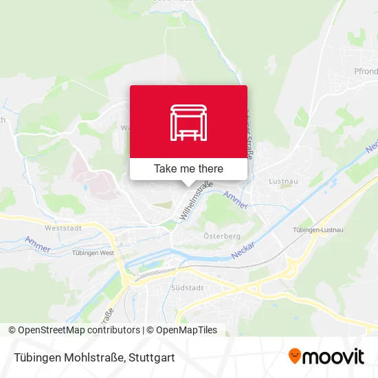 Карта Tübingen Mohlstraße