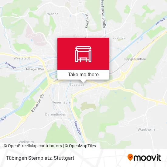 Карта Tübingen Sternplatz