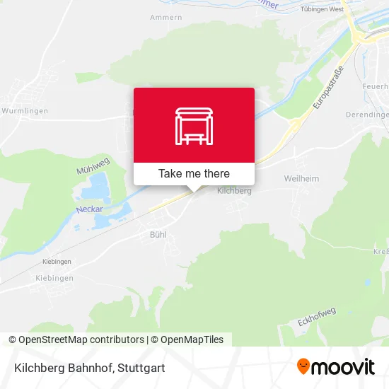Карта Kilchberg Bahnhof
