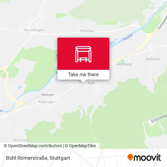 Карта Bühl Römerstraße