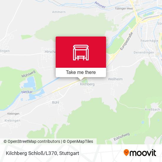 Kilchberg Schloß/L370 map
