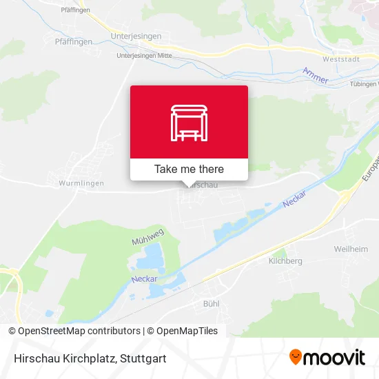 Карта Hirschau Kirchplatz