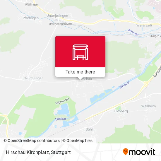 Карта Hirschau Kirchplatz