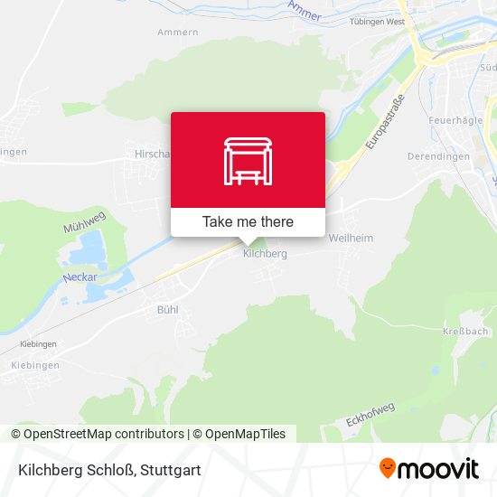 Kilchberg Schloß map