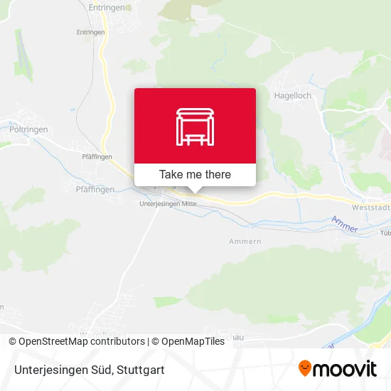 Карта Unterjesingen Süd