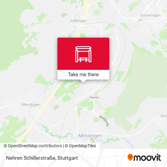 Карта Nehren Schillerstraße