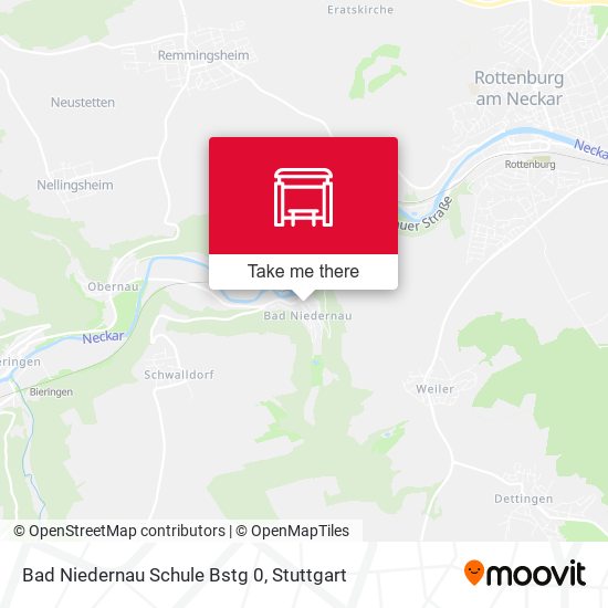 Bad Niedernau Schule Bstg 0 map