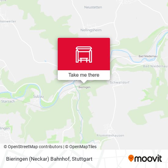 Bieringen (Neckar) Bahnhof map