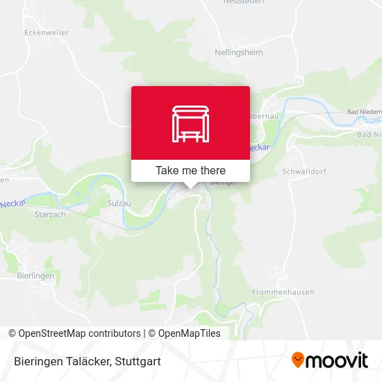 Карта Bieringen Taläcker