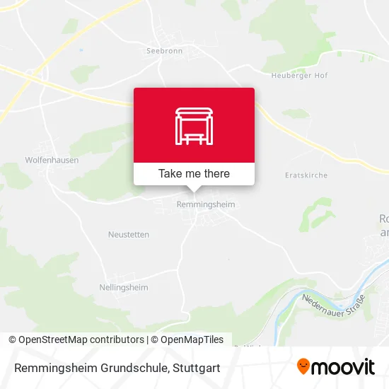 Карта Remmingsheim Grundschule