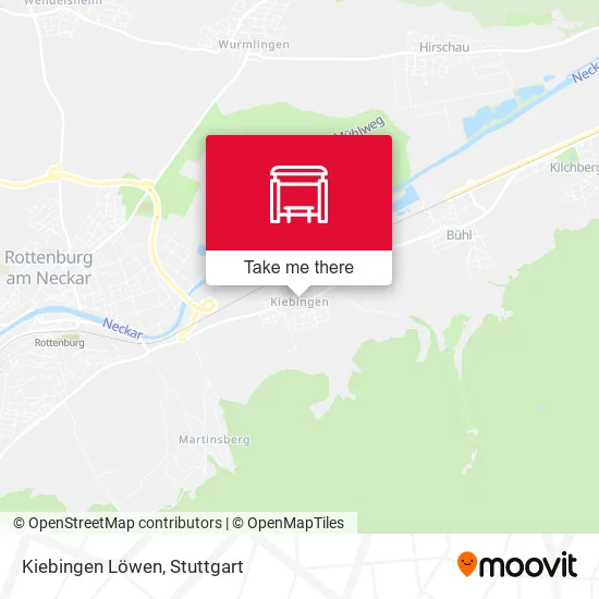 Карта Kiebingen Löwen