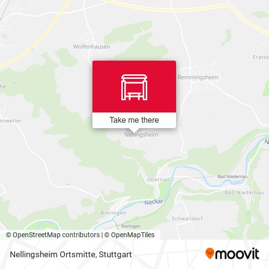 Карта Nellingsheim Ortsmitte